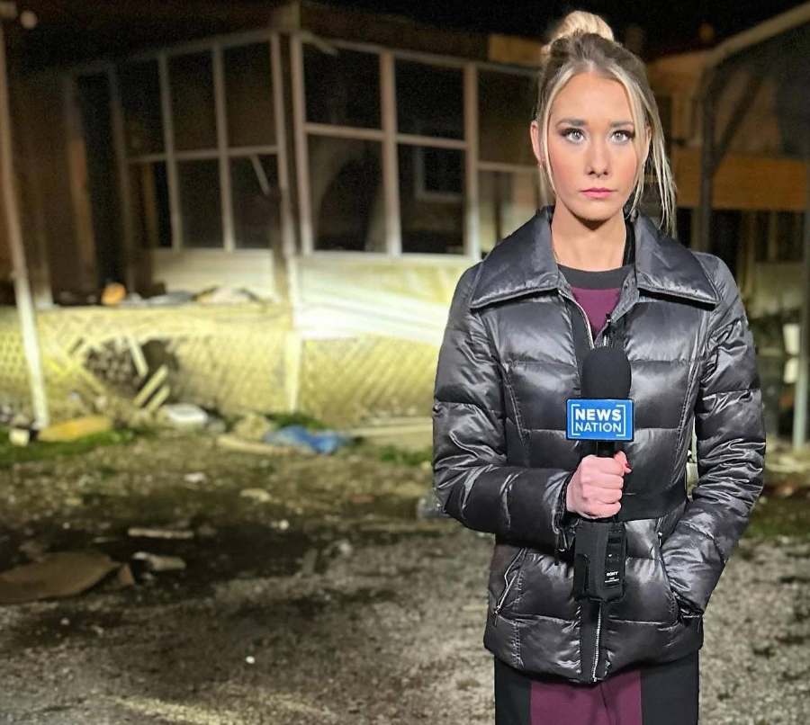 Emily reporting for NewsNation at night