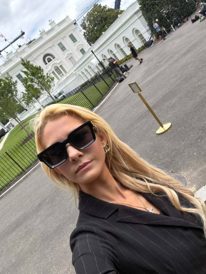 Emily at the White House