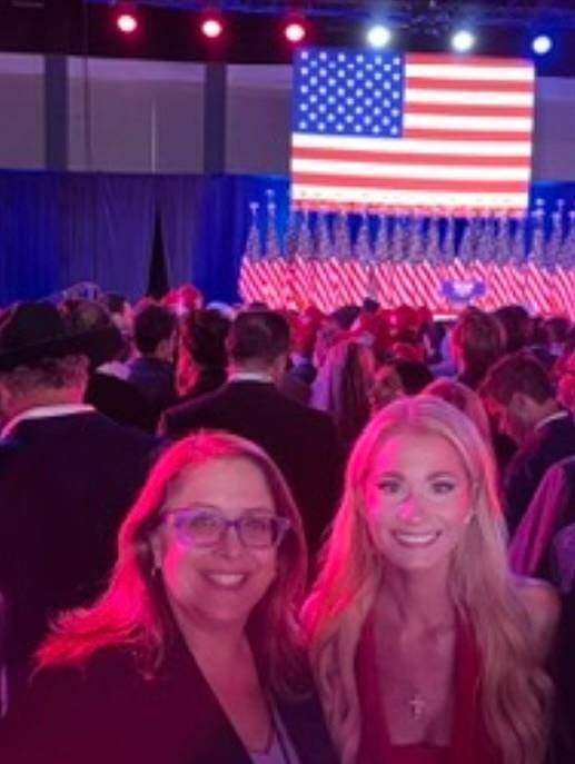 Emily at Mar-a-Lago on election night
